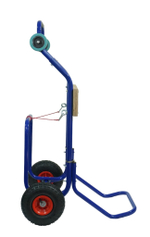 Тележка для лодочного мотора до 60кг с местом под бак (ТМ-2)