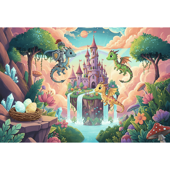Pazl \ Puzzle \ Пазлы Puzzles - "100" Inspired By Fantasy - In the land of mermaids / KAZSTUDIO SA The