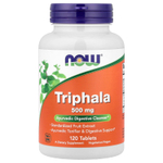 NOW Foods, трифала, 120 таблеток