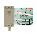 Оконный термометр-гигрометр с инверсивным зеркальным дисплеем RST01088 + Батарейки в подарок!