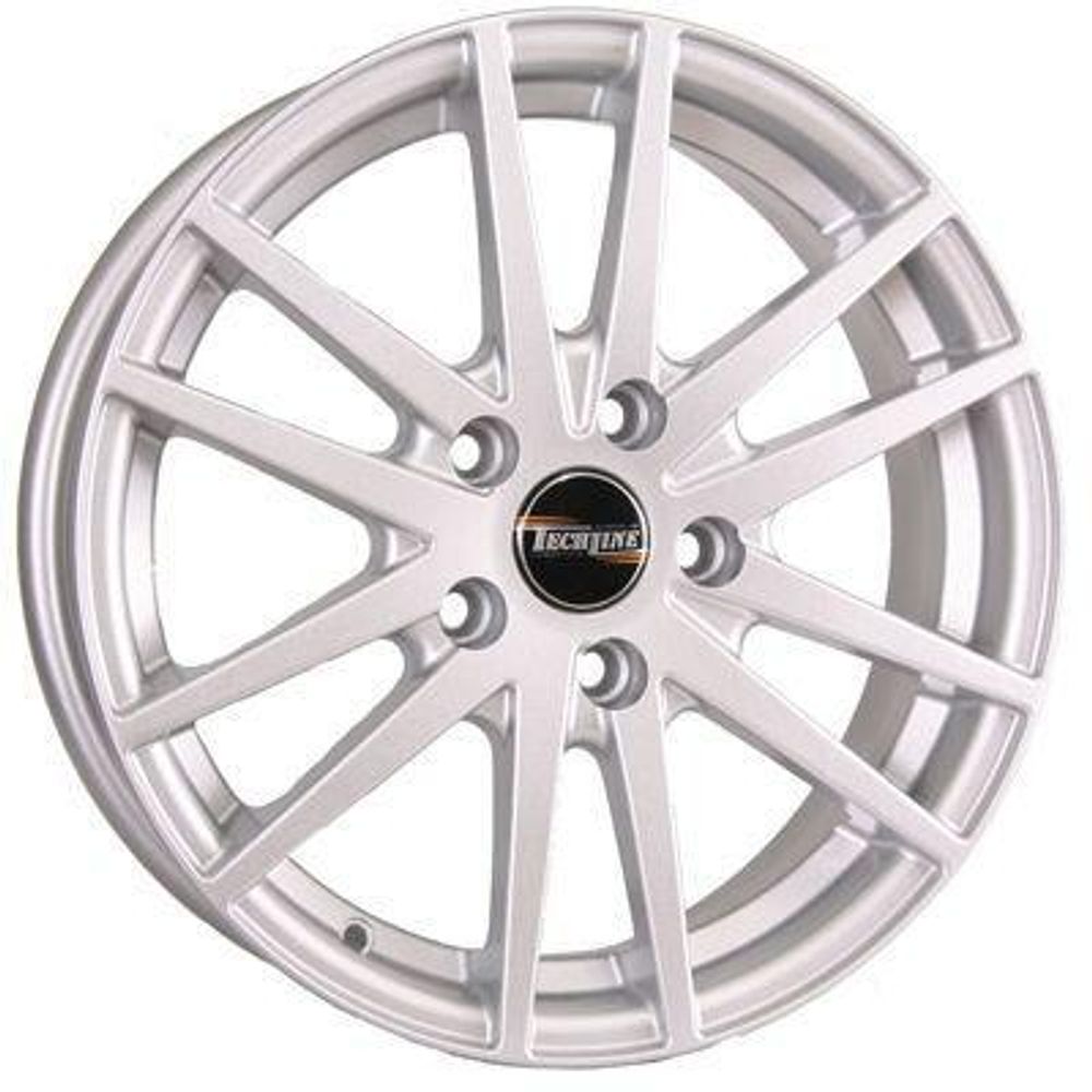 Tech Line 535 6x15 4x114.3 ET 45 Dia 56.6 (silver)