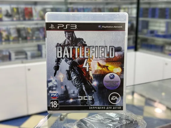 PS3 Battlefield 4 (Б/У, Полностью на русском языке, BLES-01832)