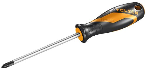 TOLSEN (TT20008) Отвертка крестовая "Gripro", Phillips №2, 150 мм