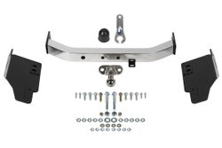 Фаркоп торцевой Berg для Toyota Land Cruiser Prado 120, 150 (кроме Black Onyx), с нерж. накладкой, шар F, 1500/75 кг, F.5714.002