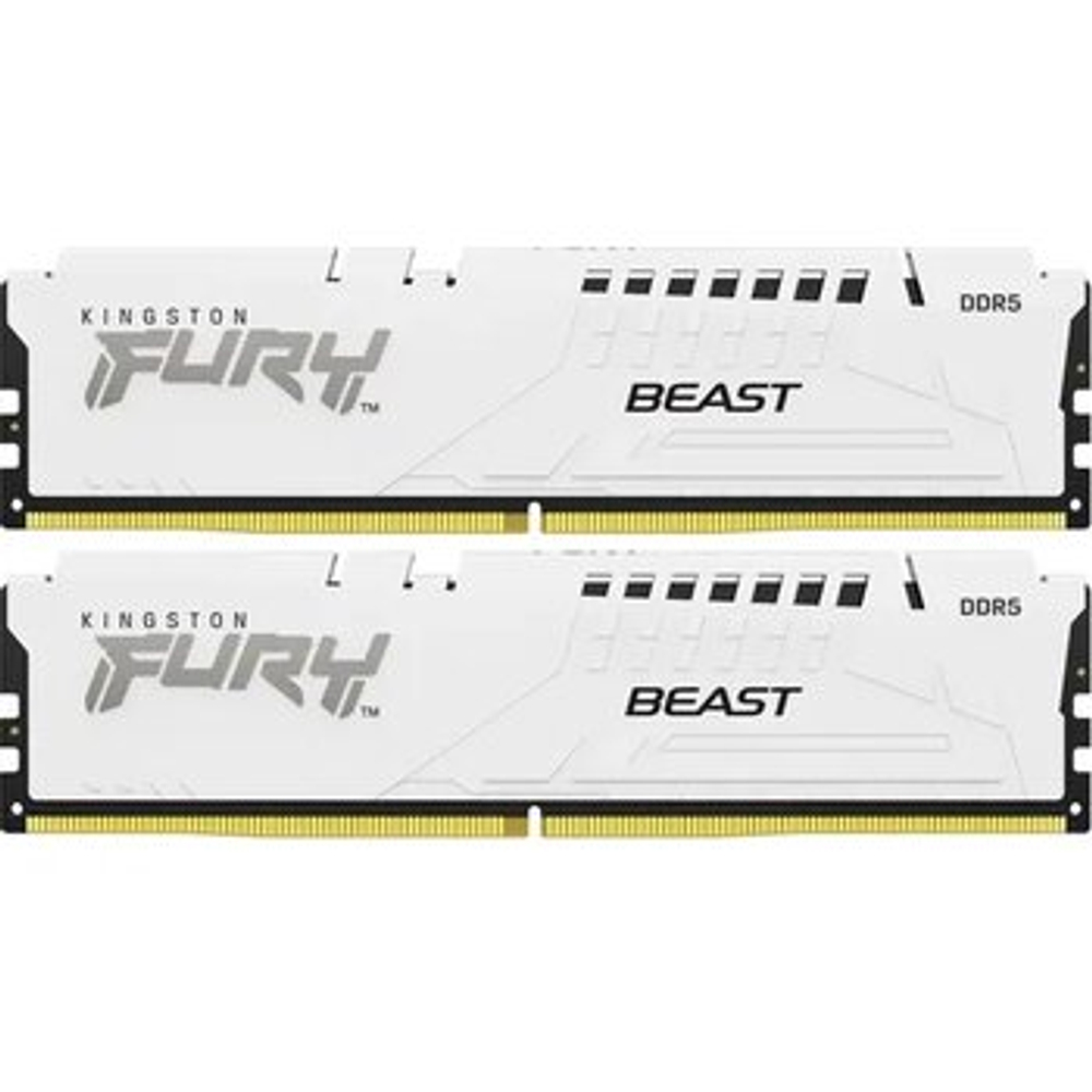 Оперативная память KINGSTON FURY Beast DDR5 32GB 5200MHz CL40 UDIMM KF552C40BWK2-32