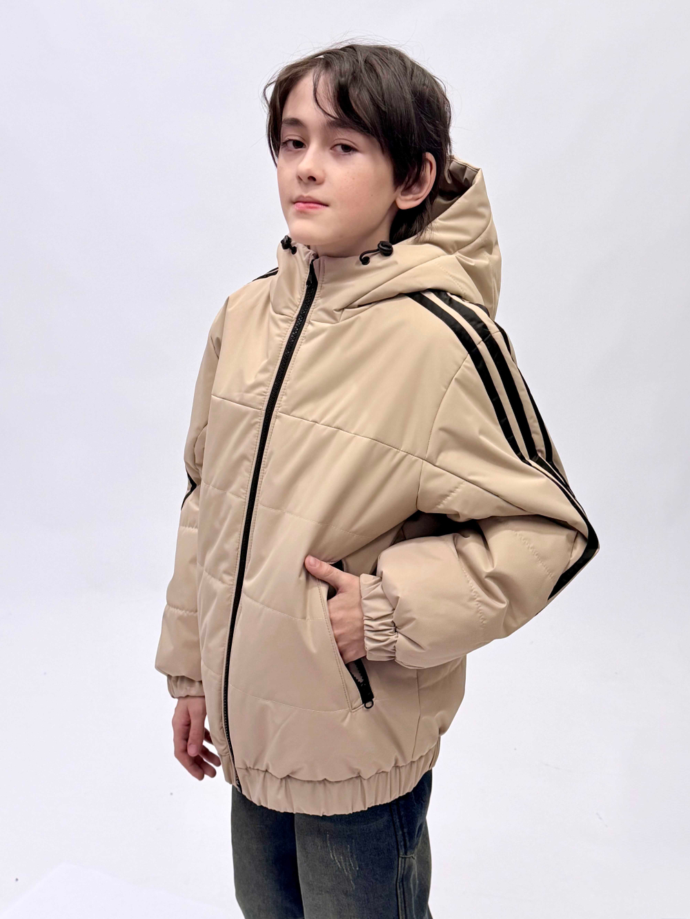 Куртка демисезонная для мальчика 12-18 лет Милашка Сьюзи