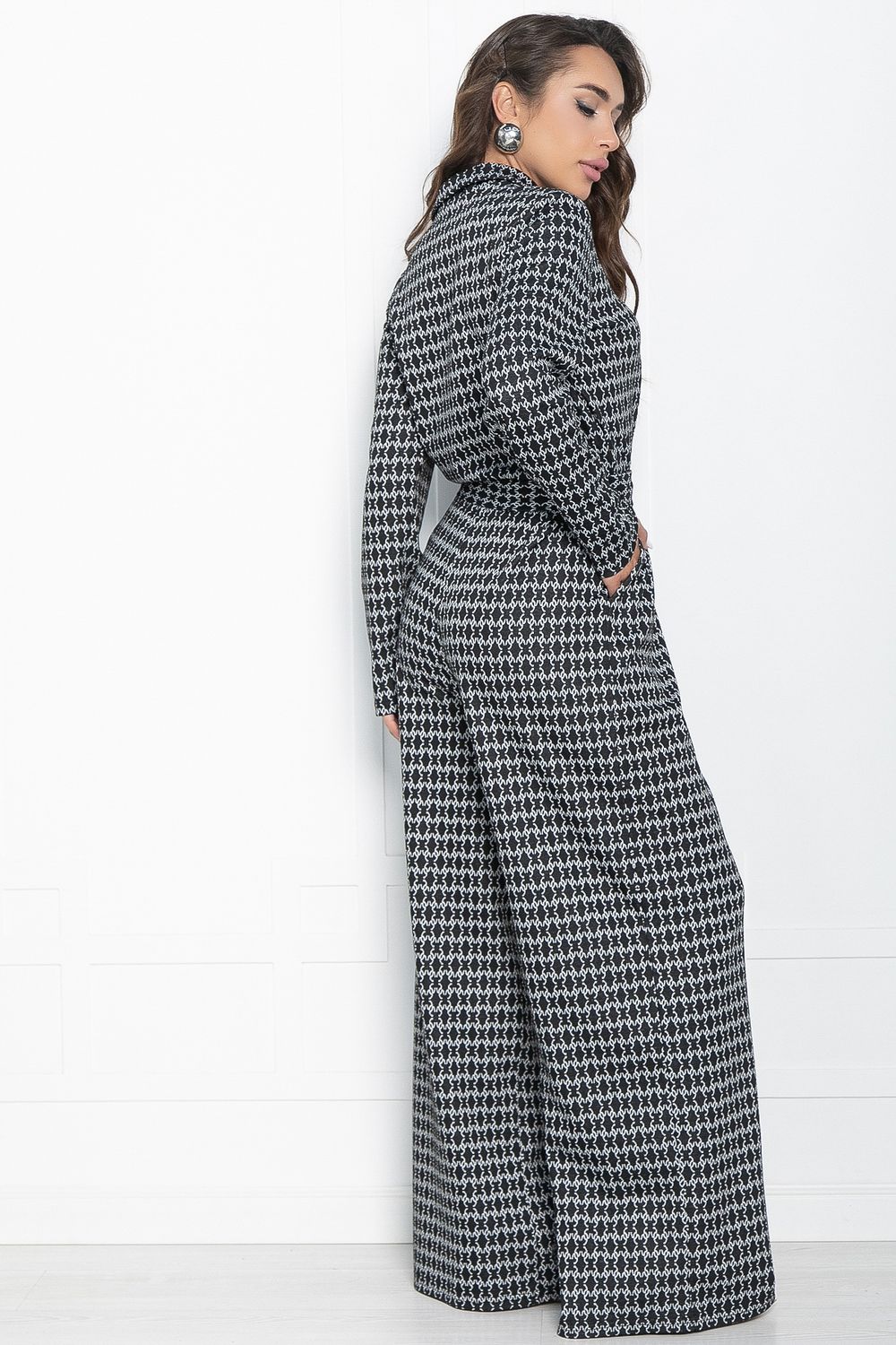 Комбинезон Марни (черно-белый) К10934 LT Collection