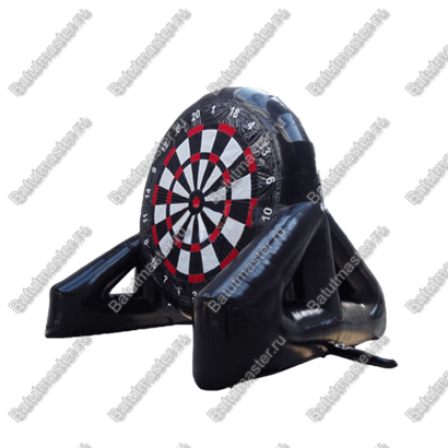 Надувной дартс «День» на подкачке, диаметр 4 м, размер 4×2×4 м