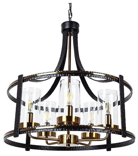 Подвесная люстра Arte Lamp A7011SP-5BK