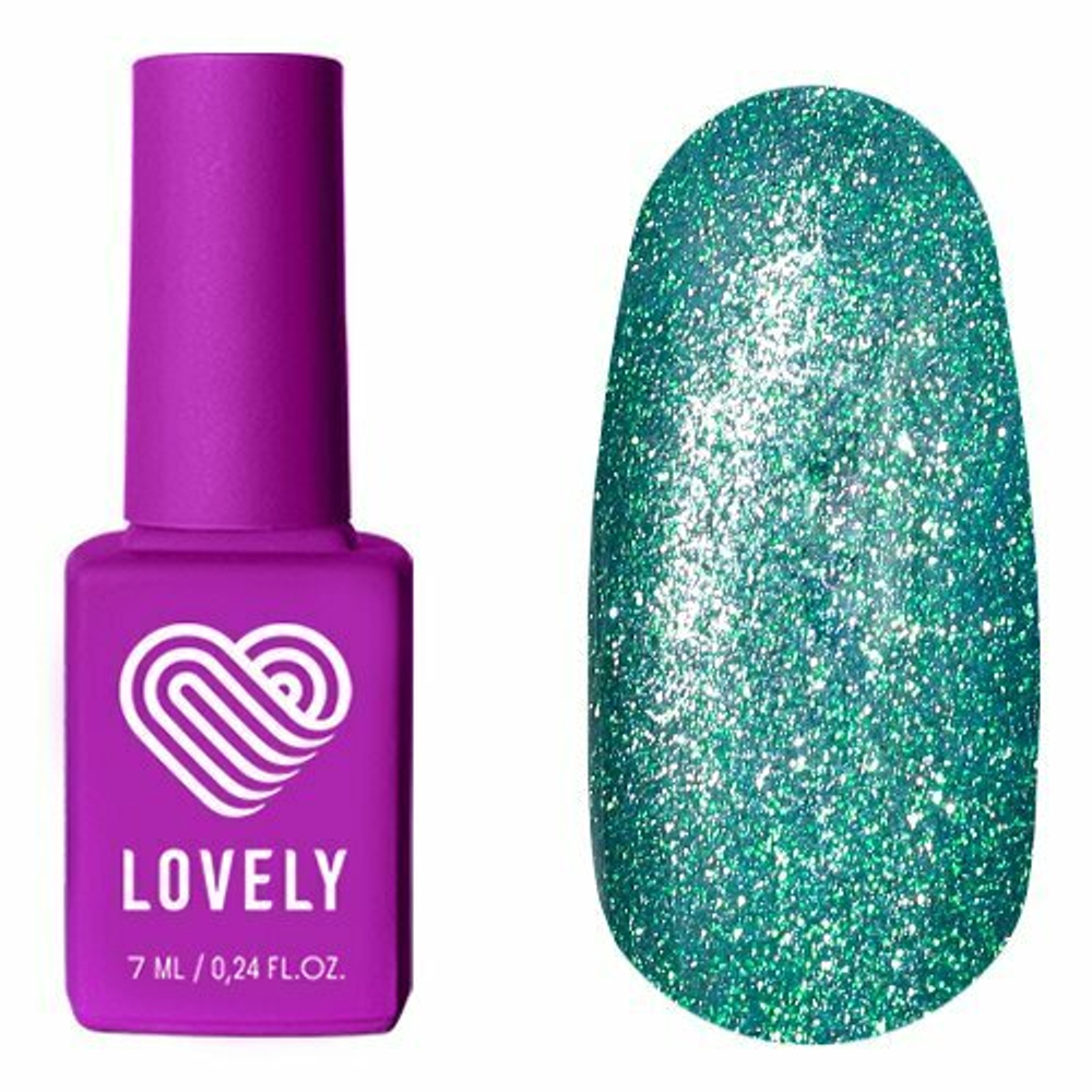 Гель-лак Lovely кошка светоотражающая, коллекция "Illumination" IL05, 7 ml