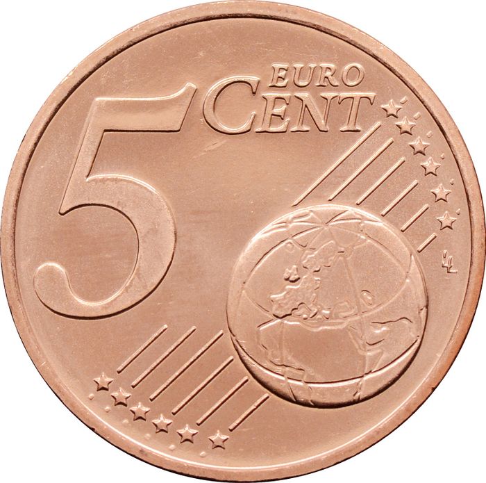 5 евроцентов 2004 Австрия (5 euro cent)