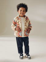 Брюки вельветовые для мальчика Next 195-279, Темно-синий