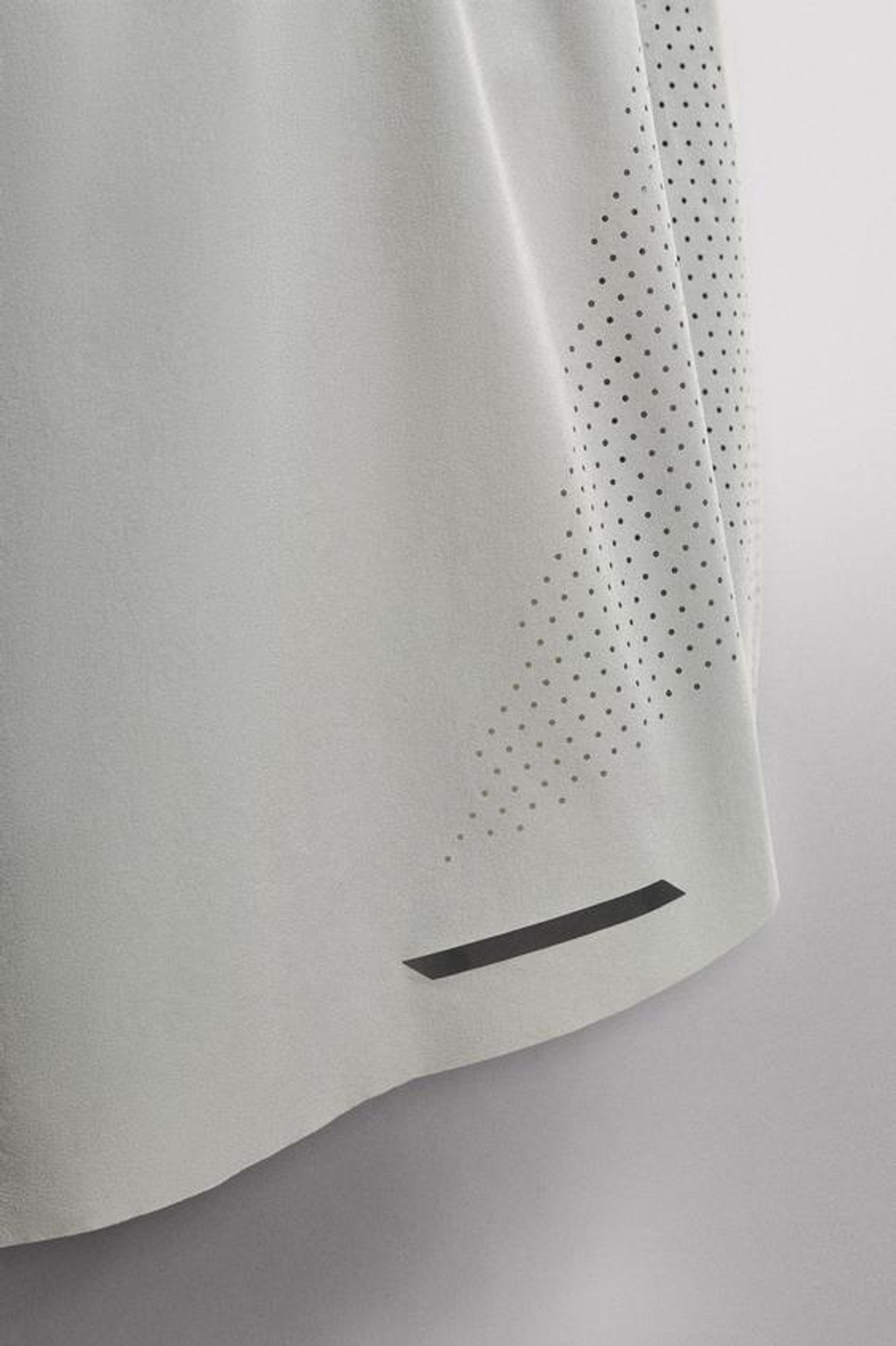 ZARA ЛЕГКИЕ ШОРТЫ ДЛЯ БЕГА 3", ЖЕМЧУЖНО-СЕРЫЙ