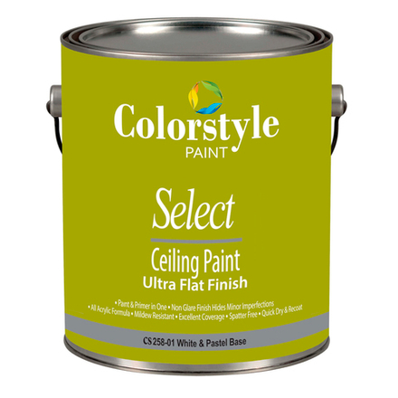 CS258-01. COLORSTYLE SELECT CEILING PAINT ULTRA . Высоко матовая краска для потолка.