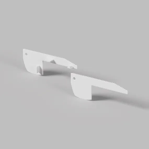 Комплект заглушек (для профиля ALM-5920-S-2M) 2 шт. ALM-5920-S-EC 642090 Led Strip 642090