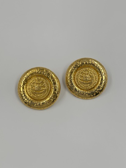 Массивные клипсы Celine