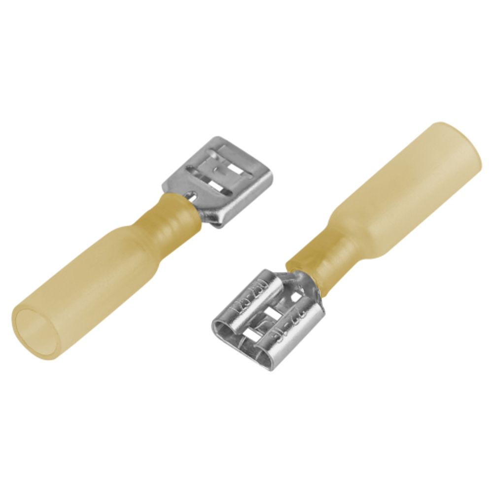 Разъем плоский ЭРА NO-225-139 термоусаживаемый РпИм-Т 5.5-6-0.5 изолированный «розетка» упаковка 50 шт | Наконечники слаботочные