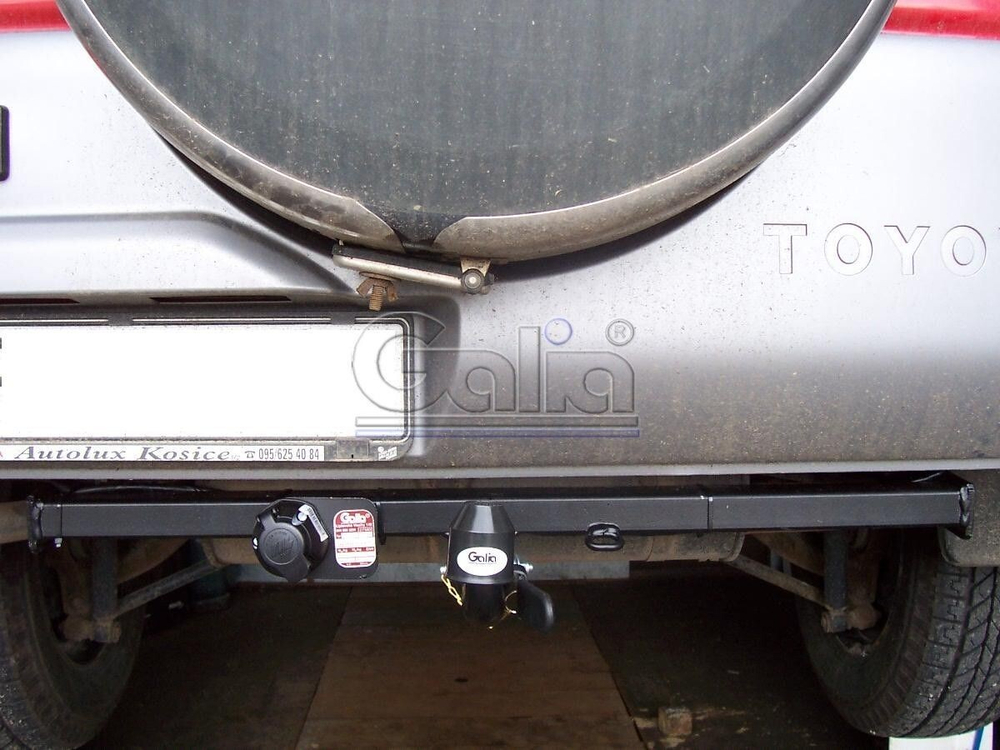 Фаркоп оцинкованный Galia T030A для Toyota Rav 4 1994-2000(паспорт и сертификат в комплекте)(без электрики)