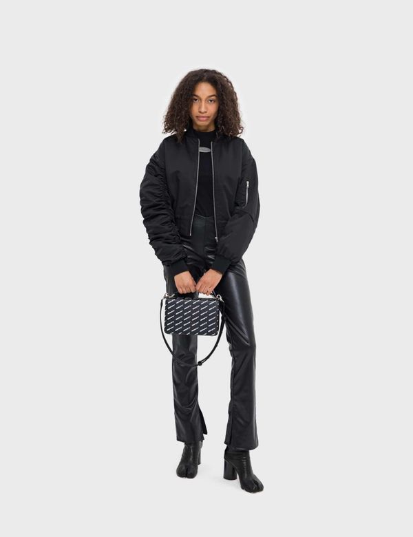 Сумка через плечо ZNY MONOGRAM SS22 Черная - фото 3