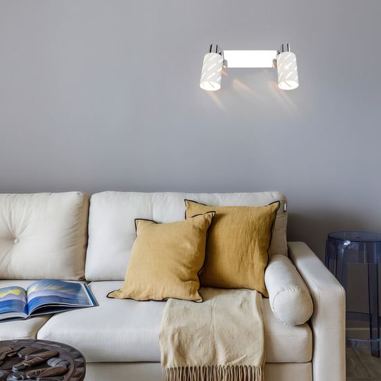 20090/2 / настенный светильник / белый/хром