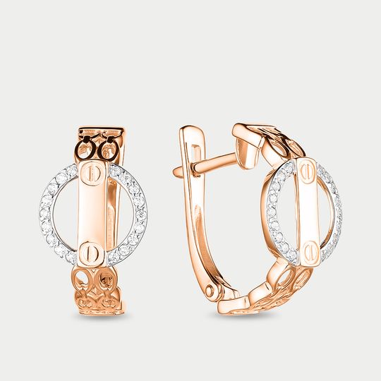 Серьги золотые