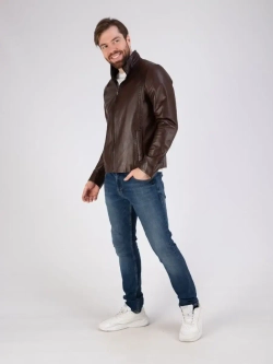 Куртка кожаная из натуральной кожи