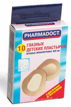 Пластырь глазной детский Pharmadoct, 10 шт
