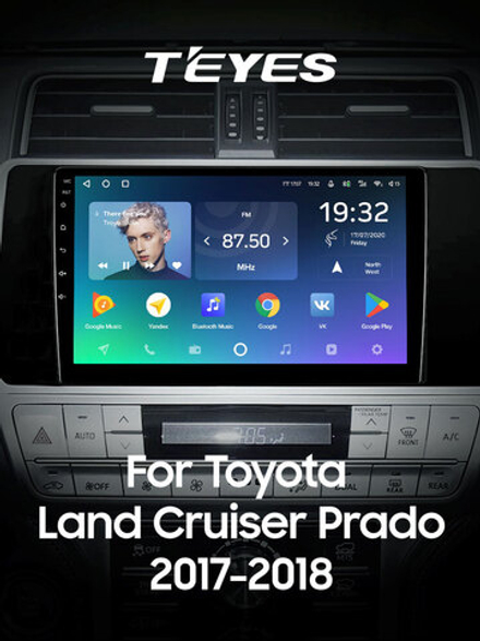 Teyes SPRO Plus 10.2"для TLC Prado 2017-2018