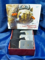 Набор подарочный носки в коробке к 23 февраля