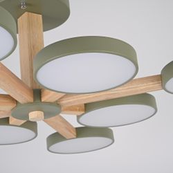 Потолочная Люстра Turna L8 Khaki By Imperiumloft