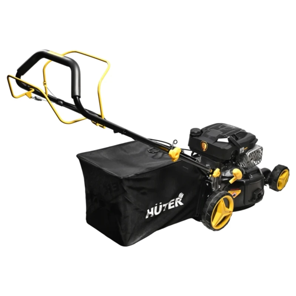 Газонокосилка бензиновая HUTER GLM-4.0G: 5 л.с., нож 46 см, 900/70/3/3