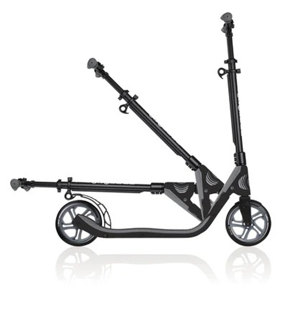 Самокат Globber ONE NL 205 черно-серый