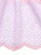 03-177  Кружево эластичное 18 см, лиловый/розовый