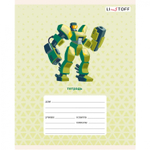 Тетрадь А5 12л., линия, Канц-Эксмо, скрепка, мелованная обложка, "Трансформеры"