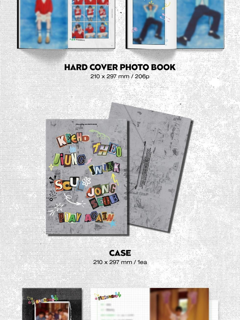 публикация P1HARMONY- P1AY AGAIN 4th PHOTO BOOK