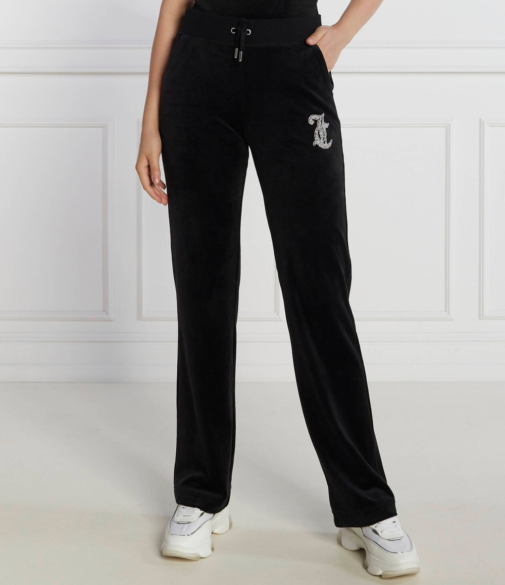 Спортивные штаны CAVIAR BEAD WESTERN DIAMANTE Juicy Couture - черный(JCBBJ223808)
