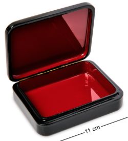 Народные промыслы ШК-55/129-D Шкатулка «Котик» Лидяева Л.