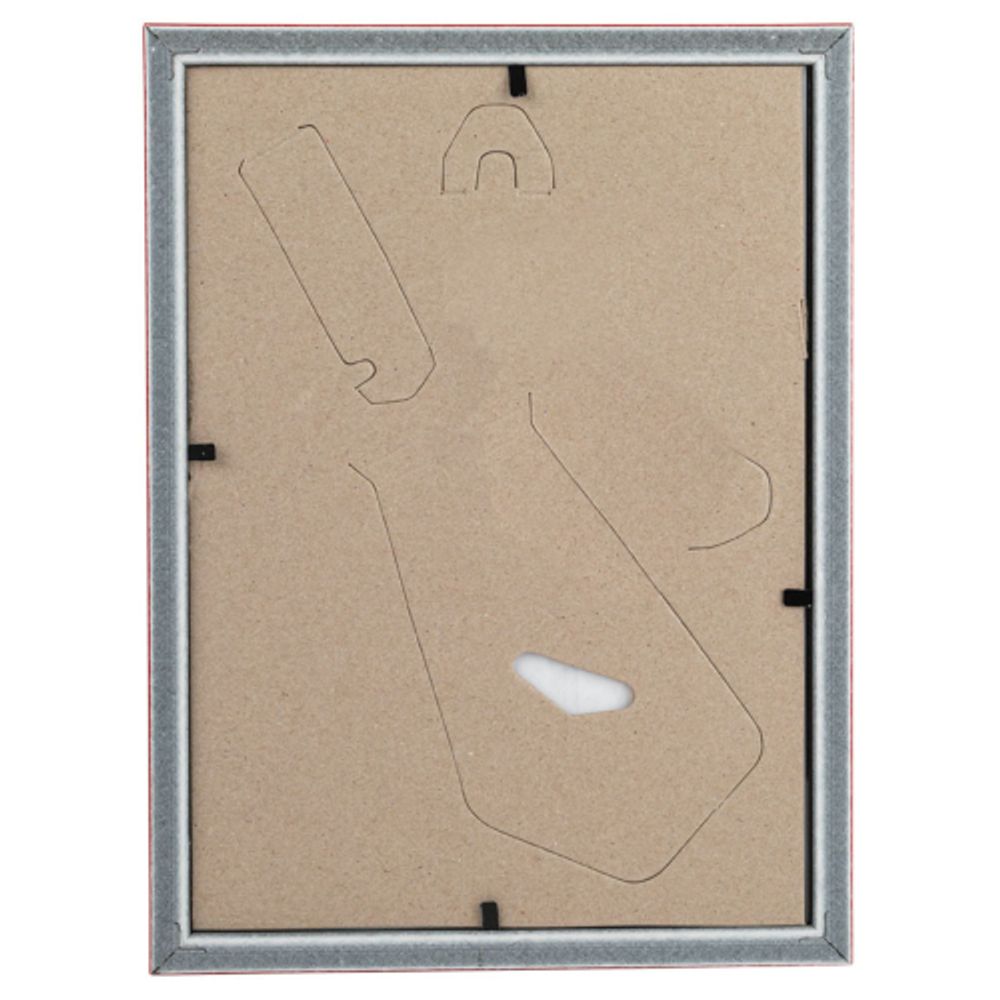 Фоторамка Image Art Радуга 10х15 пластиковая со стеклом красный