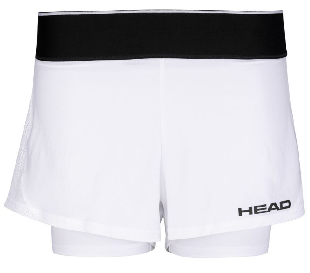 Женские Шорты теннисные Head Robin Shorts W - white/black