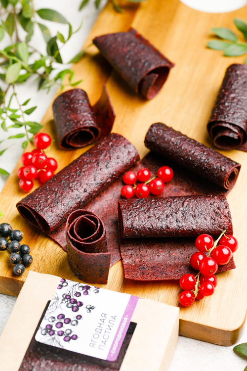 Ягодная пастила Смородиновая / 100 г / ТМ Сибирский кедр