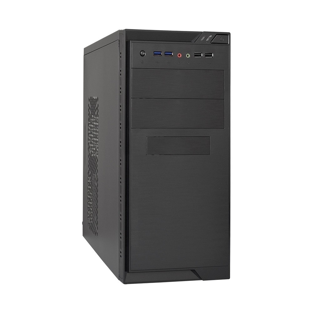 Корпус для компьютера Exegate EX283238RUS Корпус Minitower ExeGate MA-372UX Black, mATX  2*USB+2*USB3.0, Audio