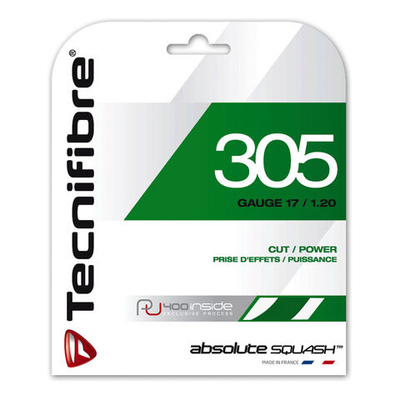 Струны теннисные Tecnifibre 305 Squash String Set 10m - Neon Green
