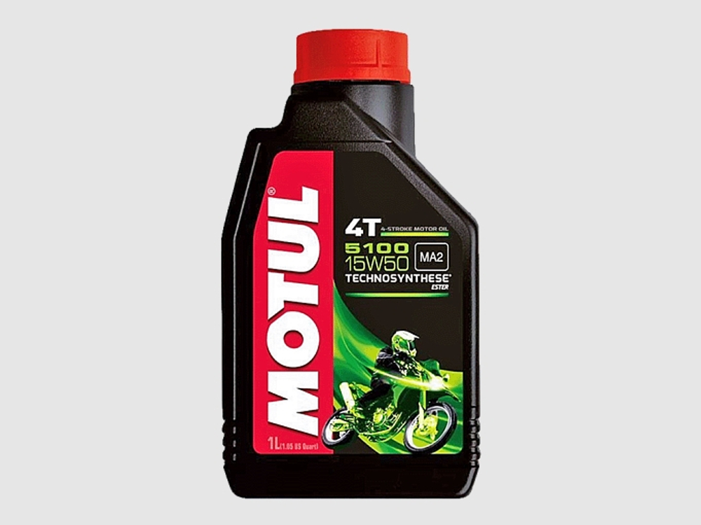 Масло 4т 15w50 полусин Motul 5100 1л