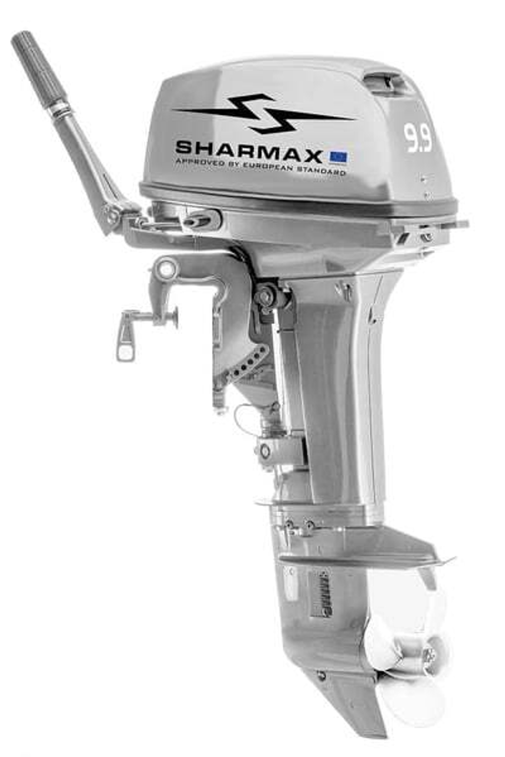 2х-тактный лодочный мотор SHARMAX SM9.9HS Pro