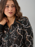 Костюм с брюками КБ-184/бутылочный-ремницепи