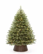 Елка с гирляндой «Графская» (Литая+пвх) от 1,5 м до 2,4 м