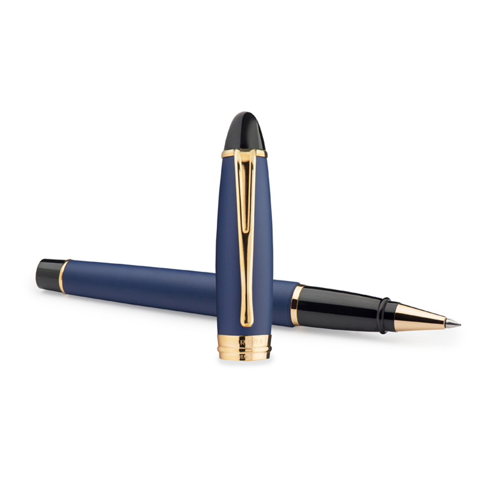 Ручка Роллер Aurora Ipsilon Satin, Blue matt resin GT