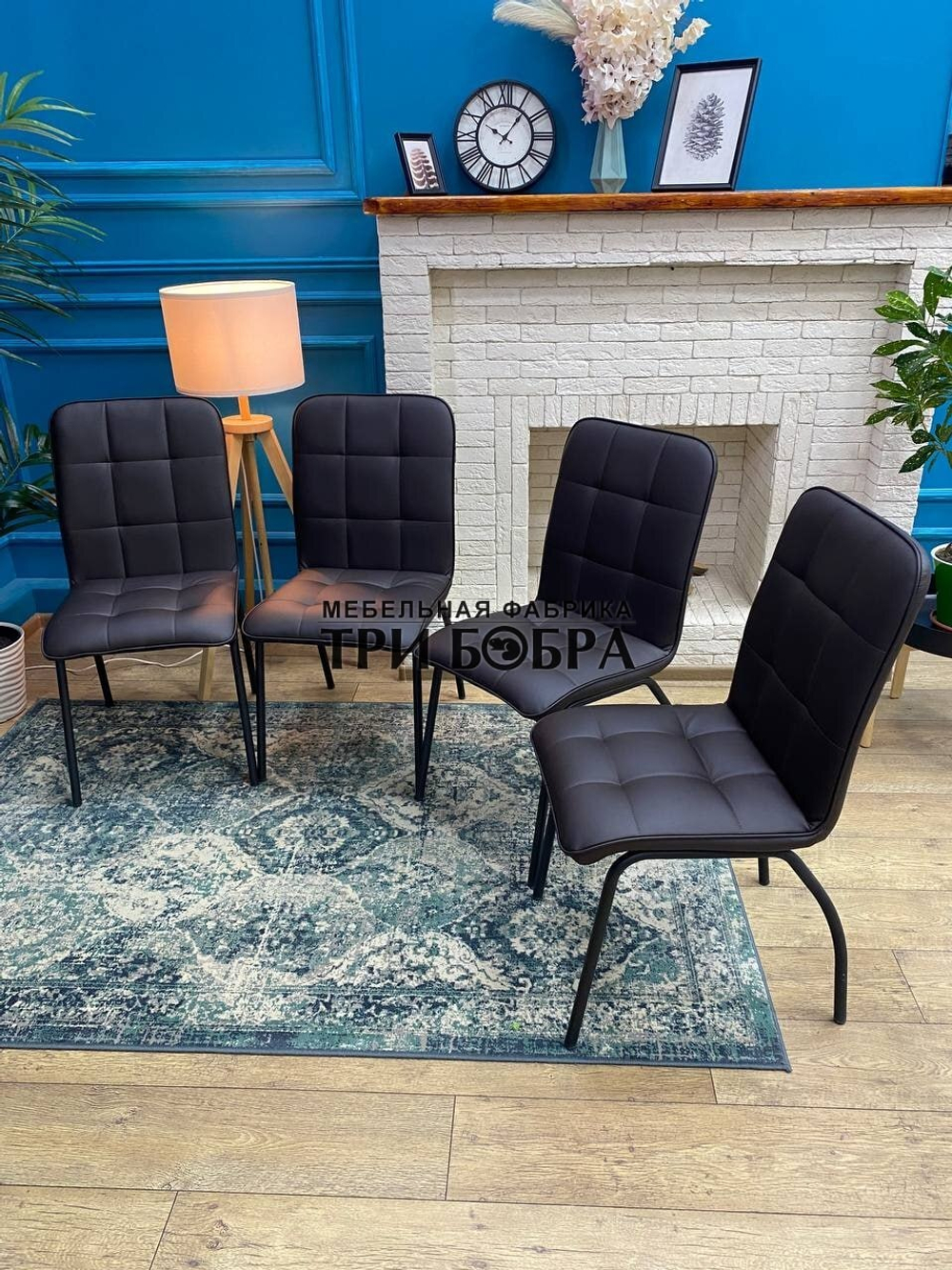 Стул «ЛОРД» шоколад экокожа