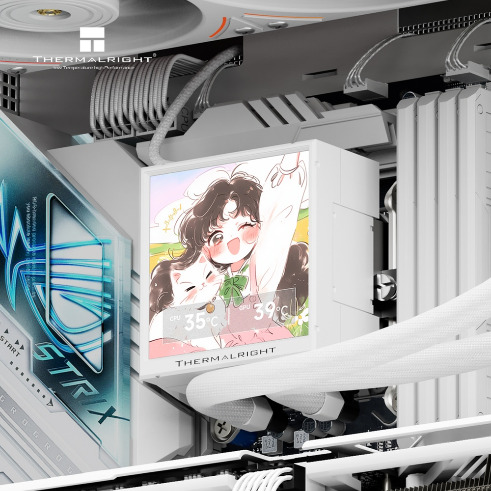 Водоблок Thermalright Peerless Vision 360 UB ARGB WHITE белый