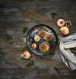 Сковорода 27см Voeux Gracieuse серая